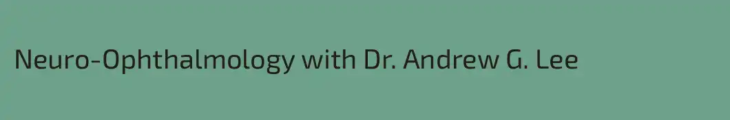 Neuro-Ophthalmology with Dr. Andrew G. Lee